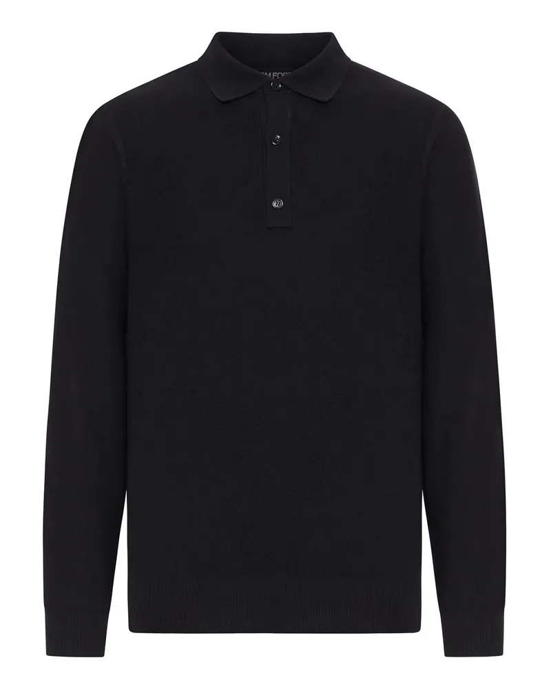 Tom Ford Poloshirt - Schwarz Schwarz