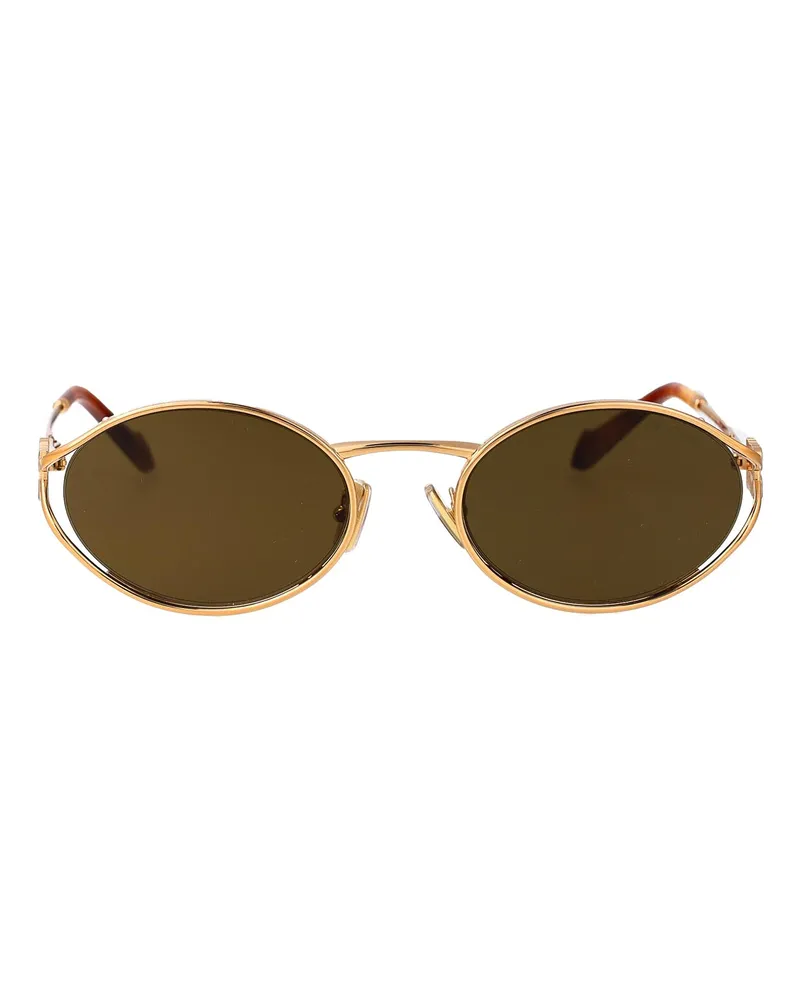 Miu Miu Sonnenbrille - Gold Gold