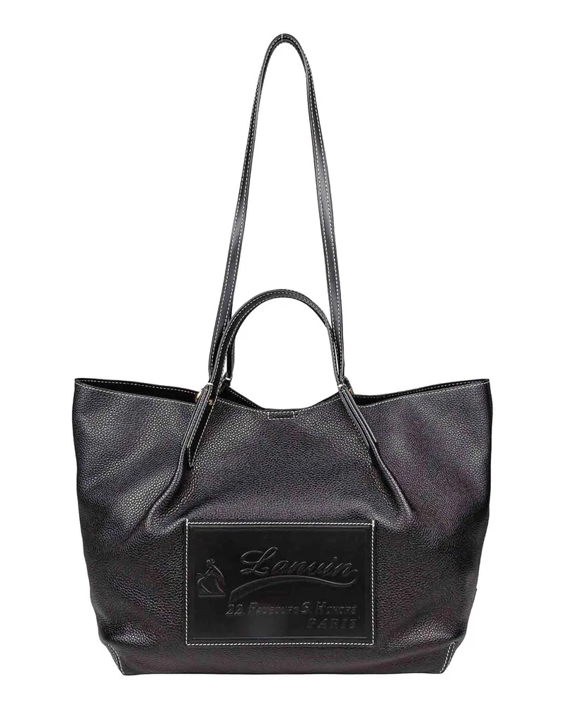 Lanvin Shopper - Schwarz Schwarz