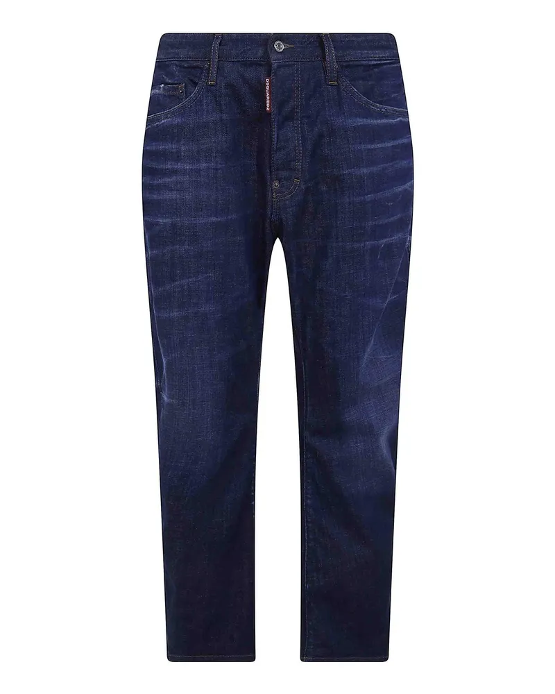 Dsquared2 Straight Leg Jeans - Blau Blau