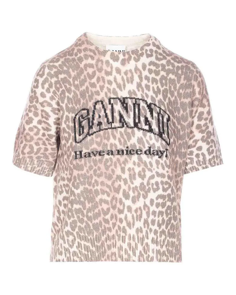Ganni T-Shirt - Bunt Bunt