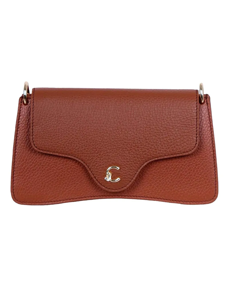 Coccinelle Schultertasche - Braun Braun
