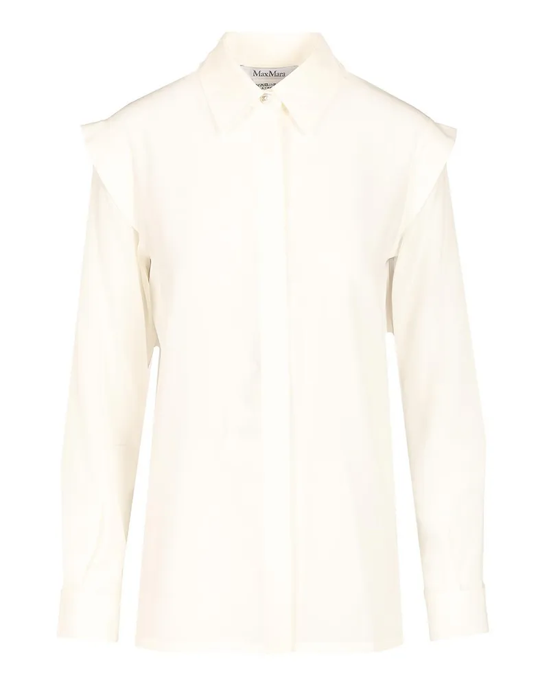 Max Mara Hemd - Weiß Weiß