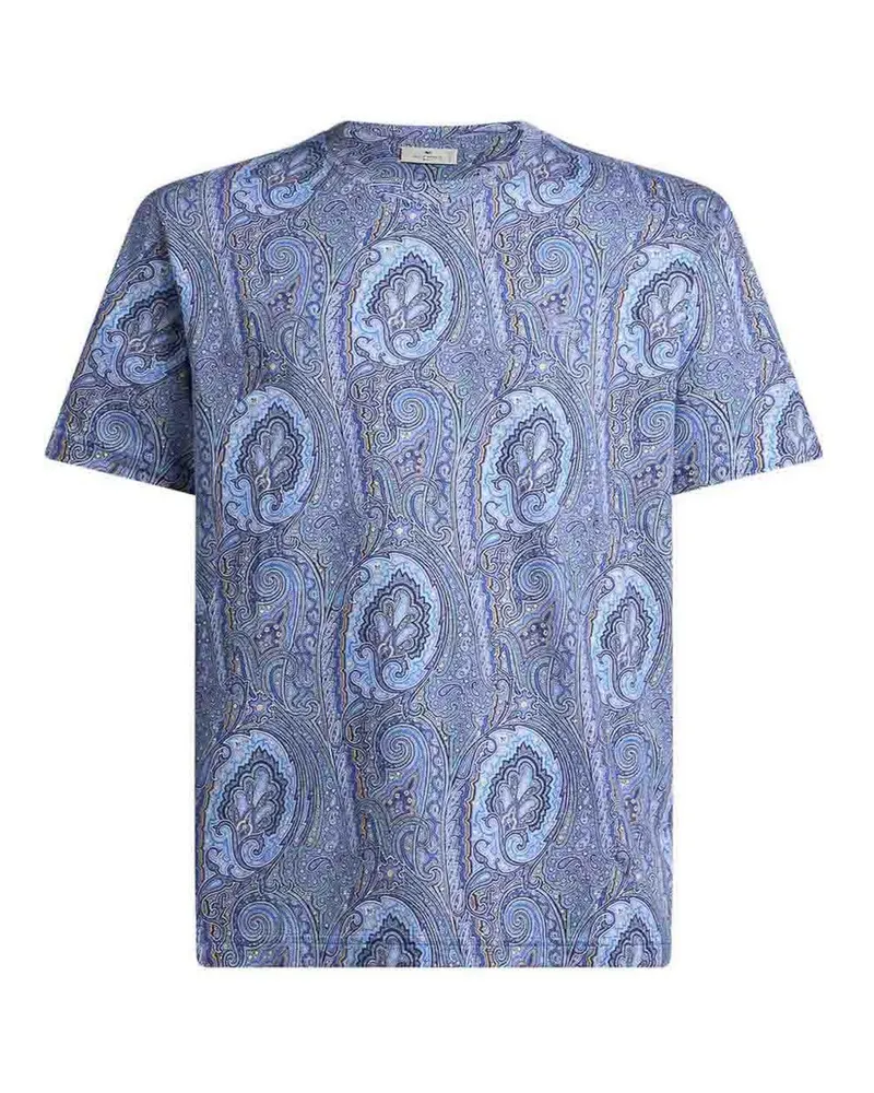 Etro T-Shirt - Blau Blau