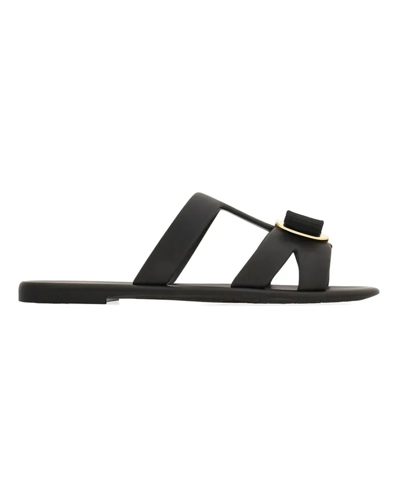 Ferragamo Zehentrenner - Schwarz Schwarz