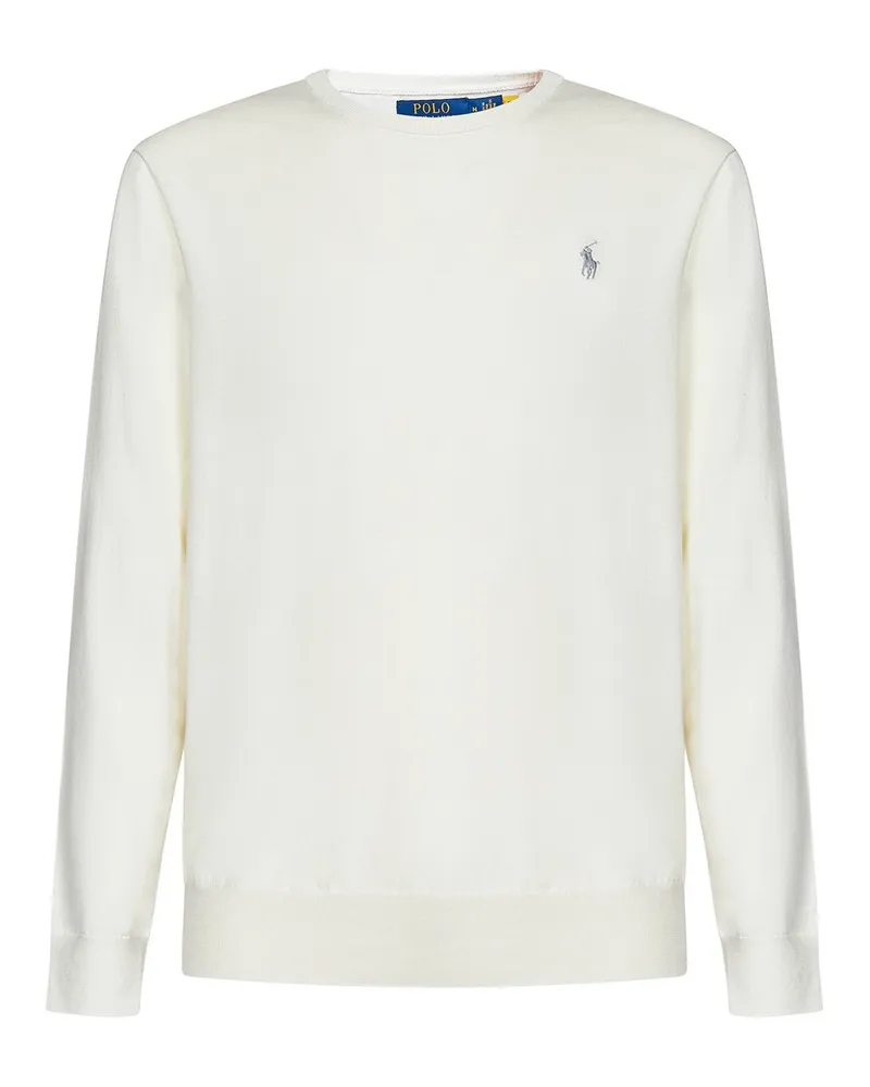 Ralph Lauren Rundhalspullover - Weiß Weiß