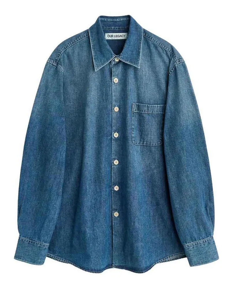Our Legacy Hemd - Blau Blau