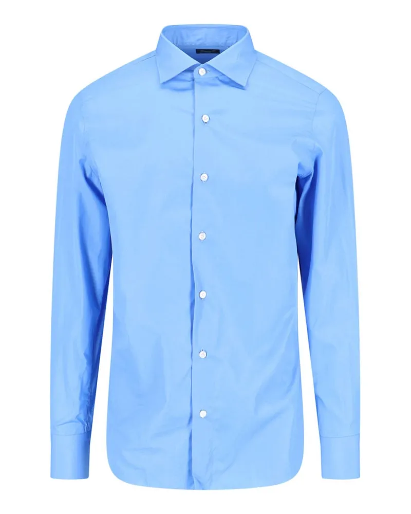 Finamore 1925 Hemd - Blau Blau