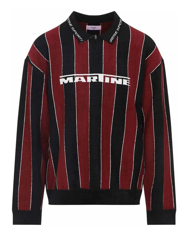Martine Rose Poloshirt - Schwarz Schwarz