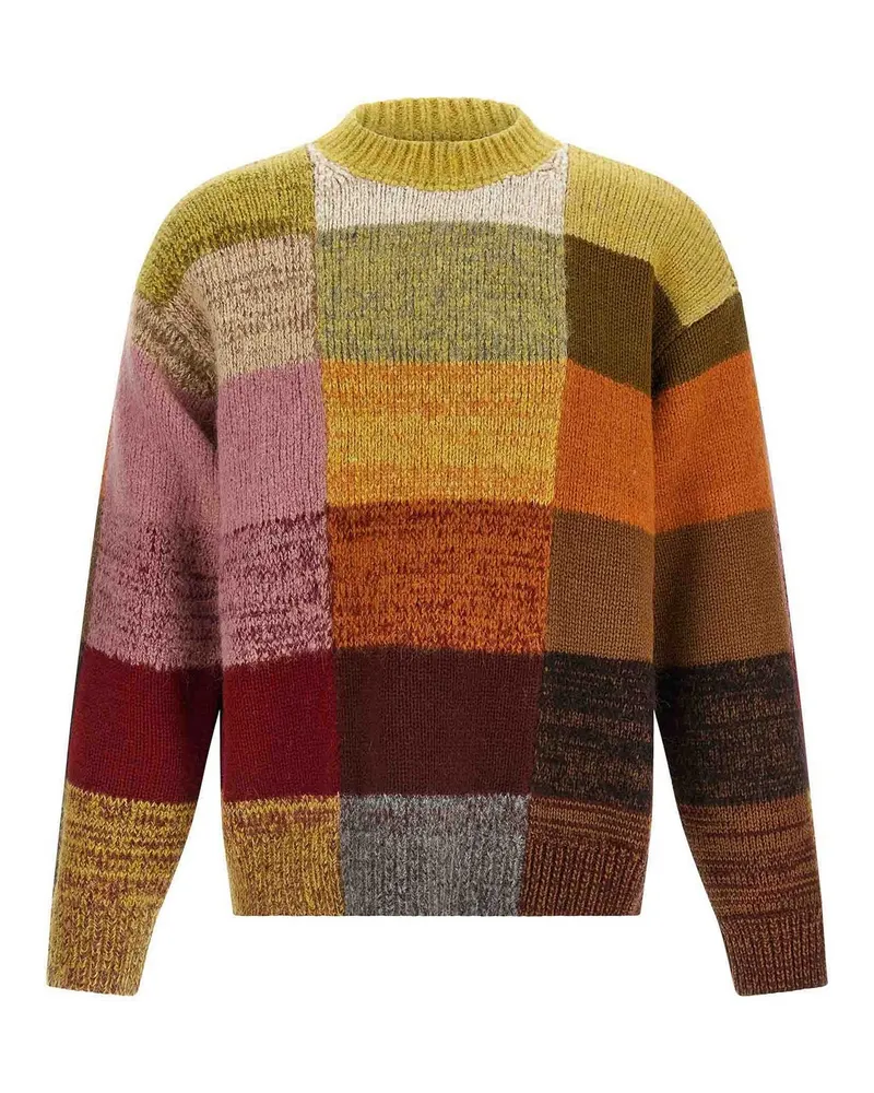 Dries van Noten Rundhalspullover - Bunt Bunt