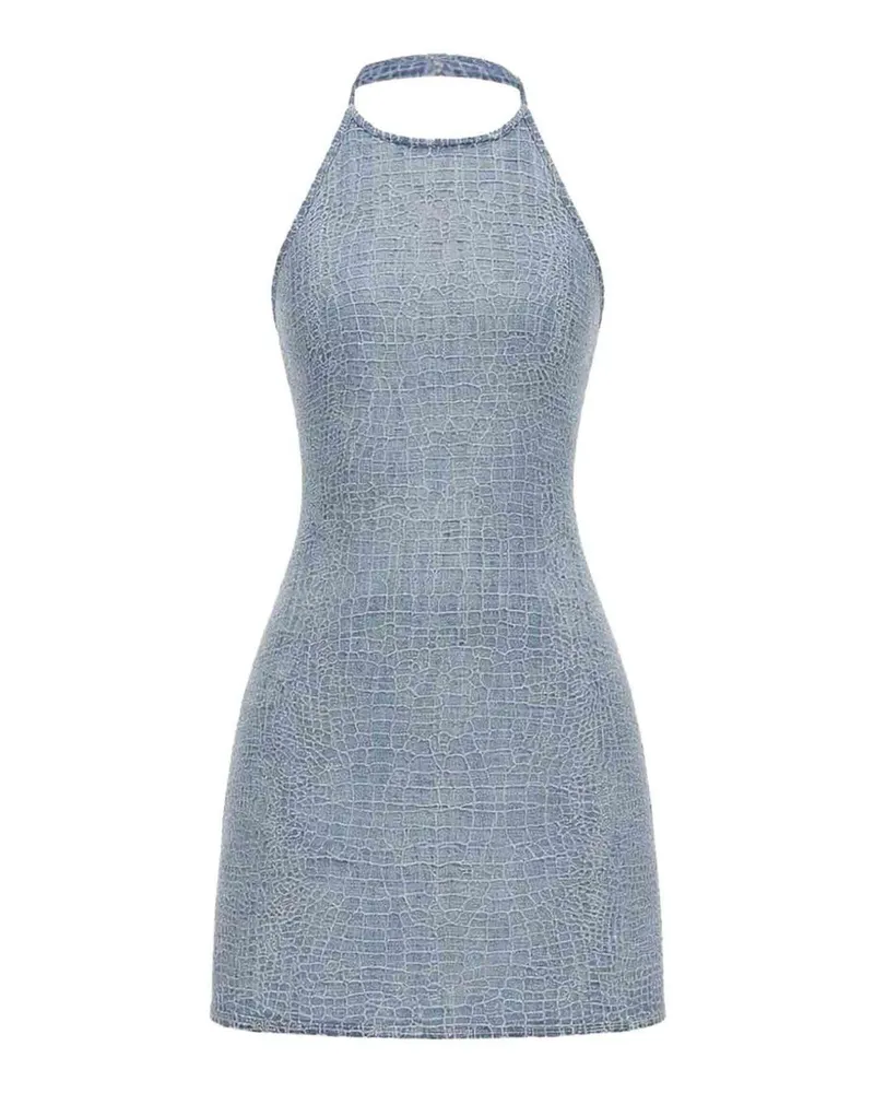 Self-Portrait Kurzes Kleid - Blau Blau