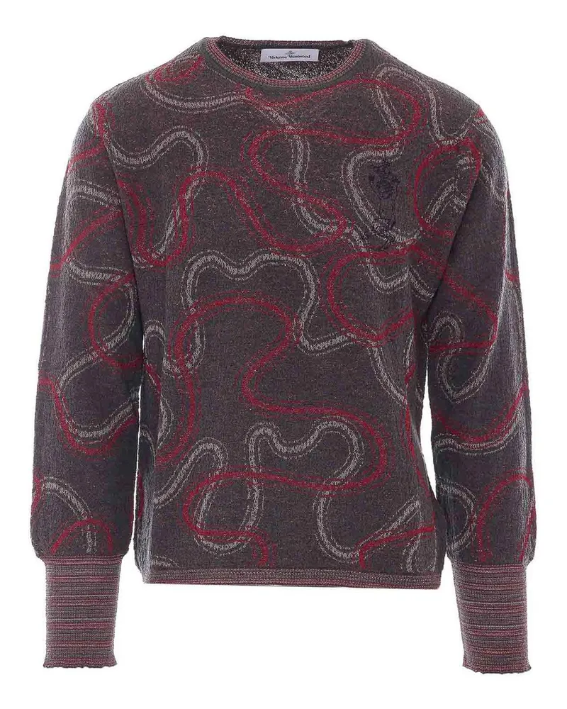 Vivienne Westwood Rundhalspullover - Grau Grau