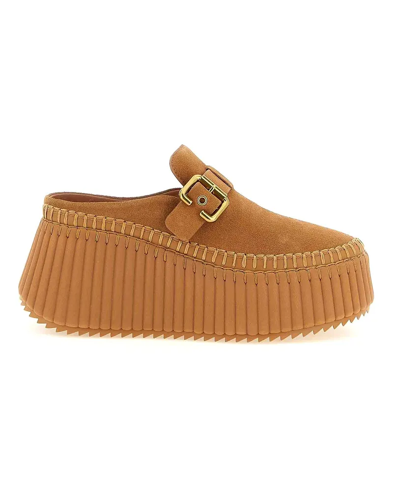Chloé Mules - Beige Beige