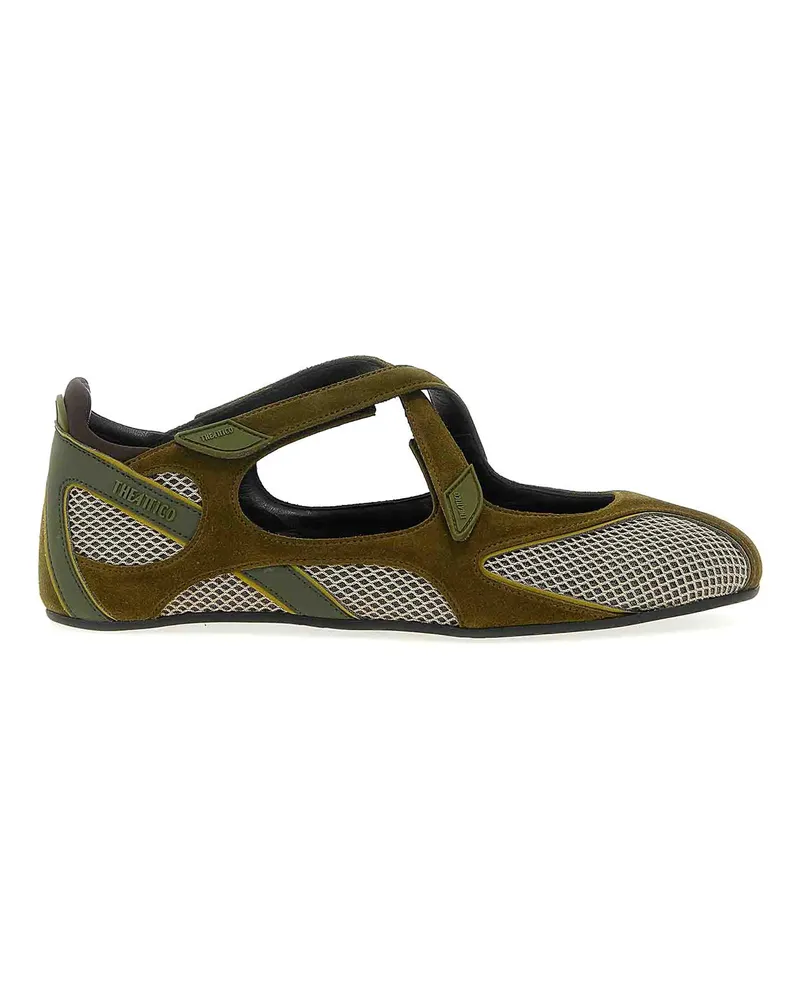 ATTICO Ballerinas - Grün Grün