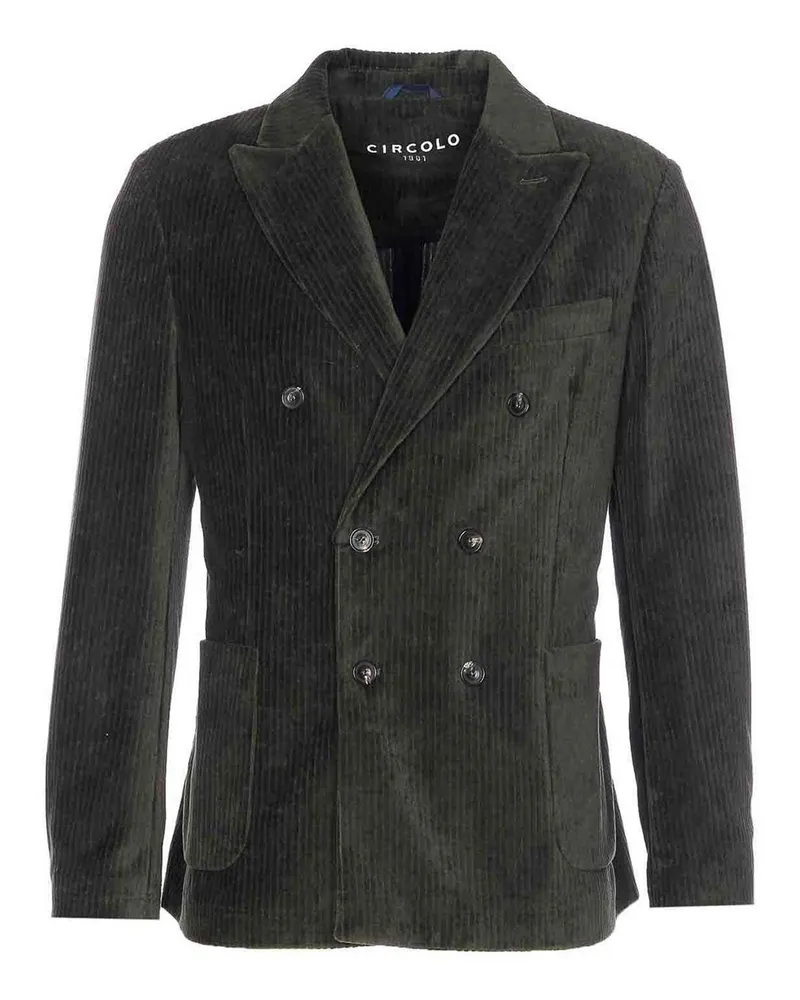 CIRCOLO 1901 Lederjacke - Grau Grau