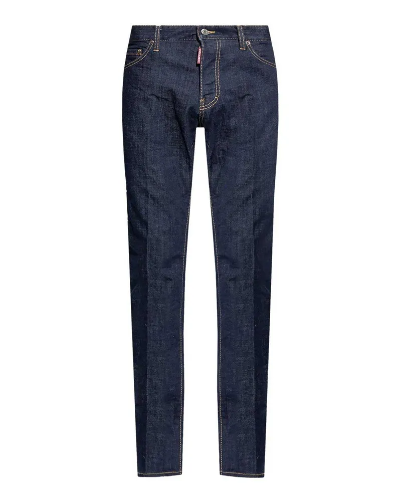 Dsquared2 Straight Leg Jeans - Blau Blau