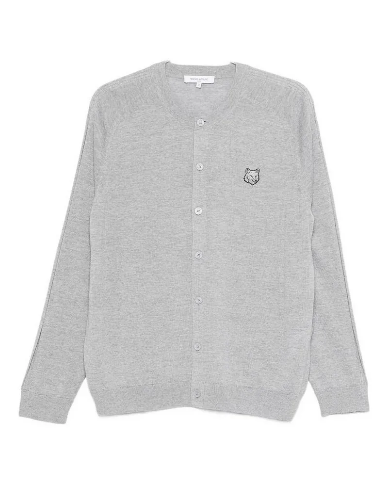Kitsuné Cardigan - Hellgrau Hellgrau