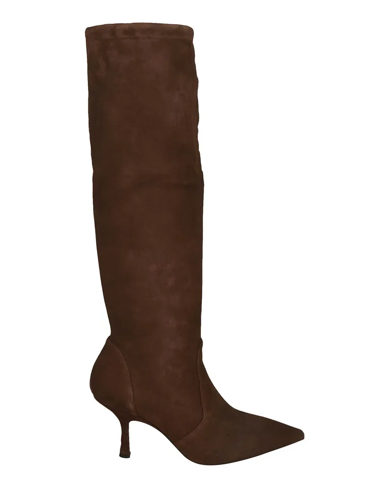Stuart Weitzman Stiefel - Beige Beige