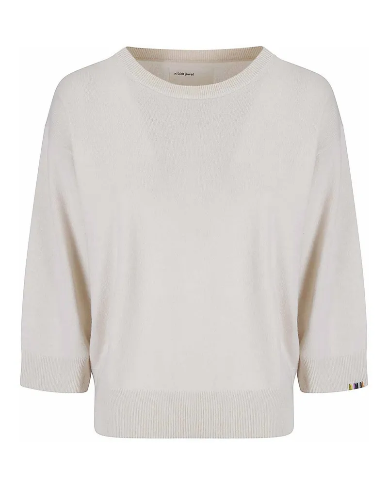 extreme cashmere Rundhalspullover - Weiß Weiß