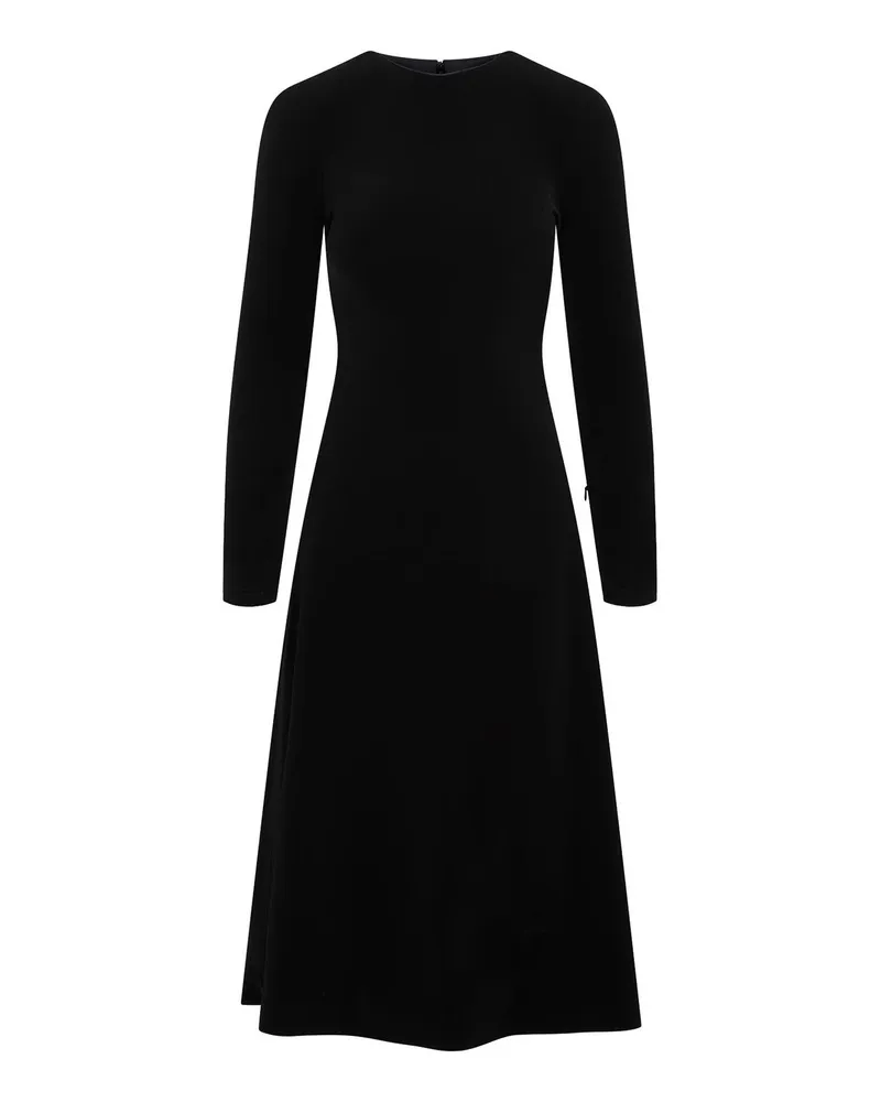 Balenciaga Knielanges Kleid - Schwarz Schwarz