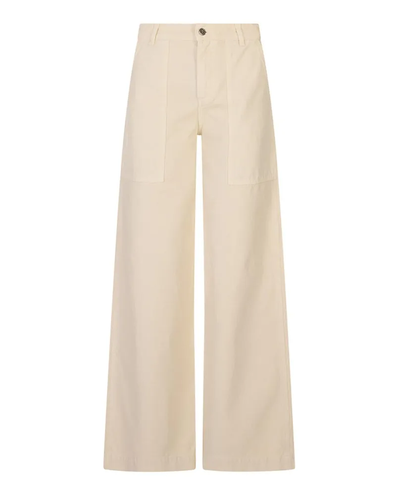 Moncler Casual Hose - Weiß Weiß