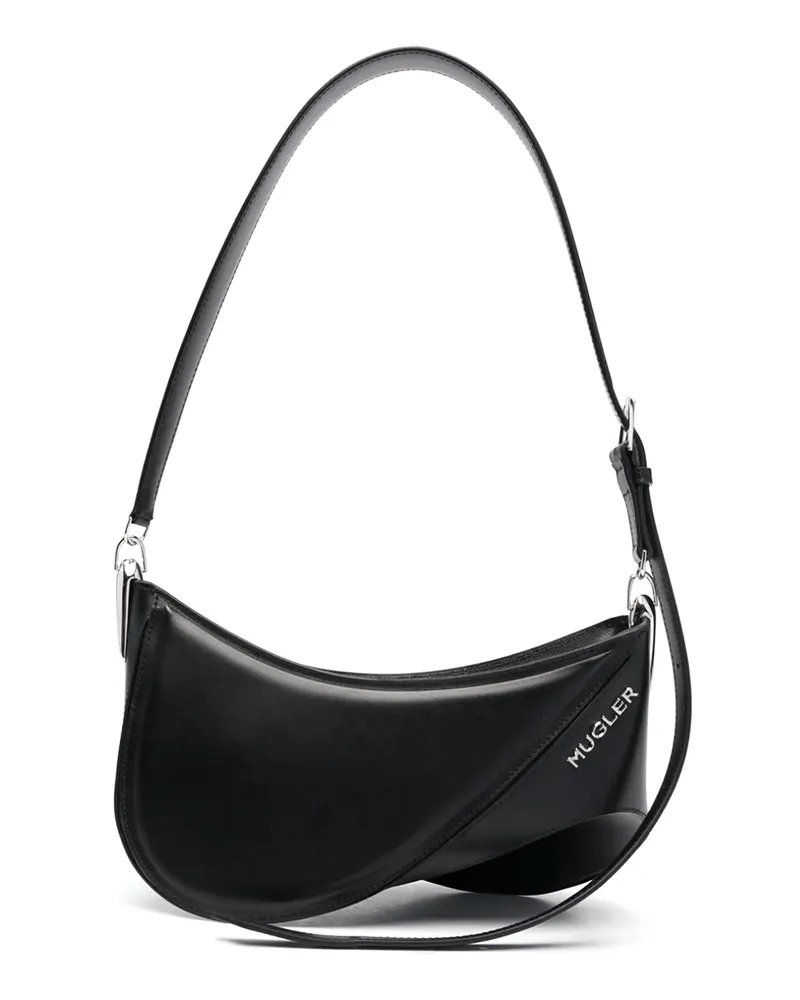 Thierry Mugler Schultertasche - Schwarz Schwarz