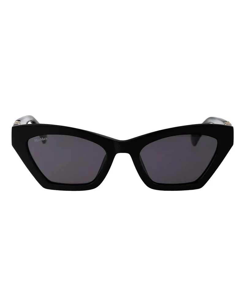 Max Mara Sonnenbrille - Schwarz Schwarz