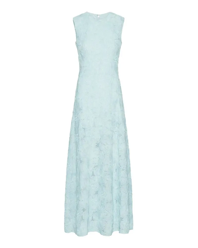 ROTATE Birger Christensen Maxikleid - Hellblau Hellblau