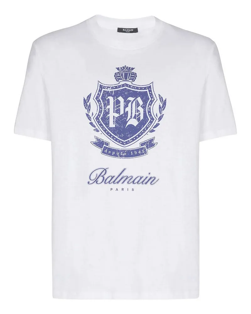 Balmain T-Shirt - Weiß Weiß