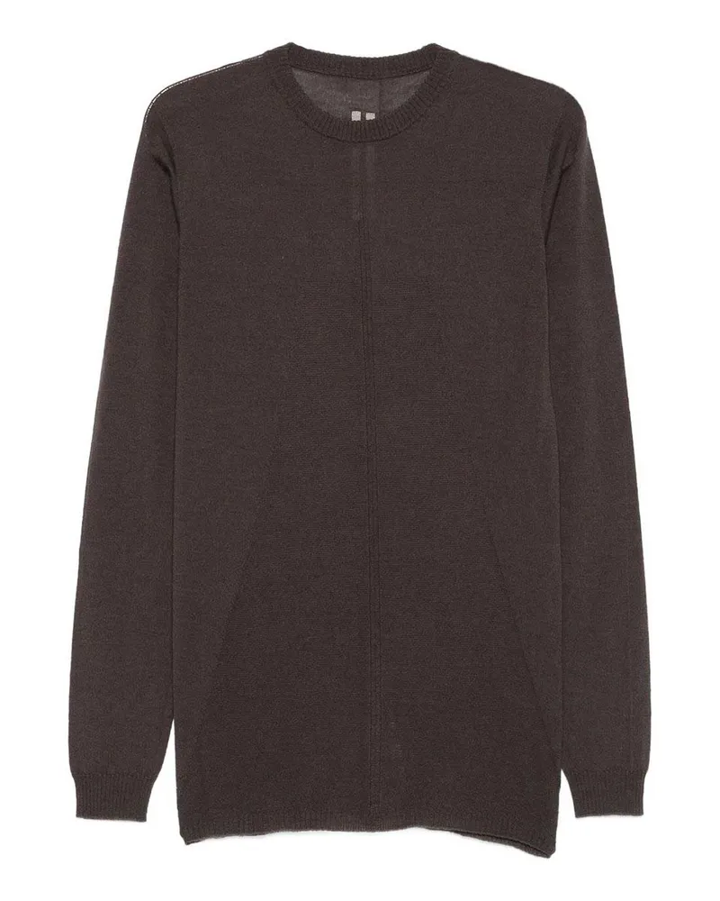 Rick Owens Rundhalspullover - Braun Braun