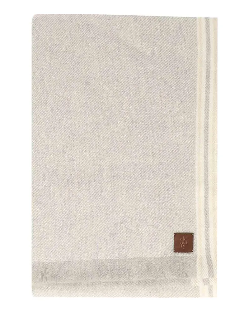 Eleventy Schal - Weiß Weiß