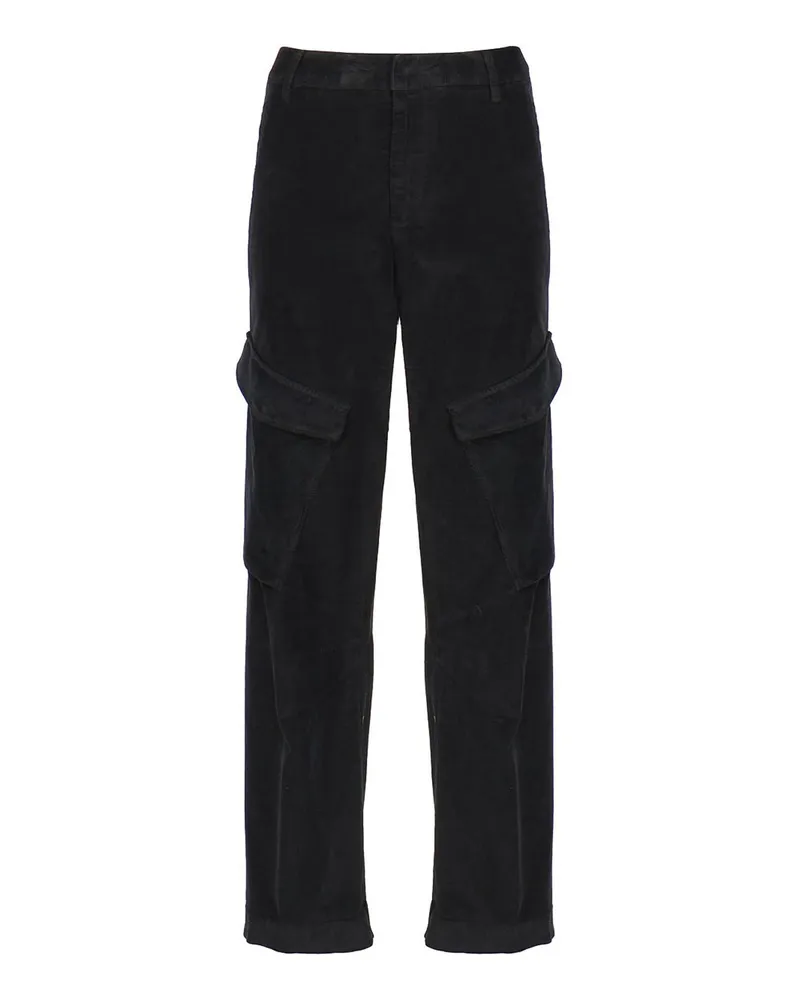 Dondup Casual Hose - Schwarz Schwarz