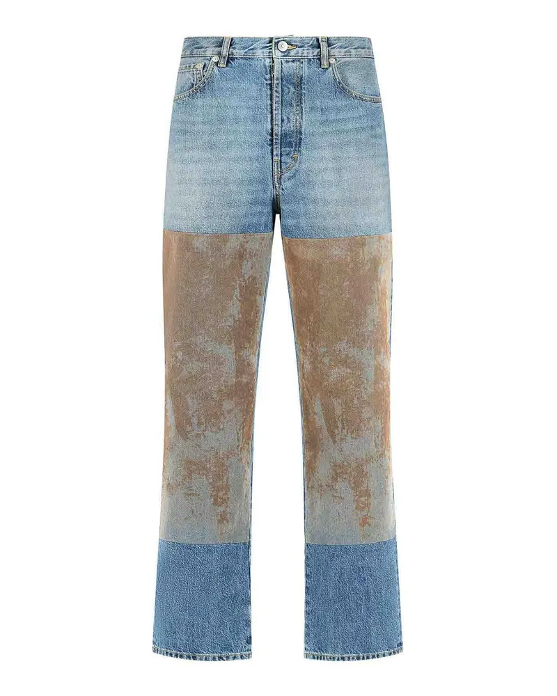 Maison Margiela Straight Leg Jeans - Hellblau Hellblau
