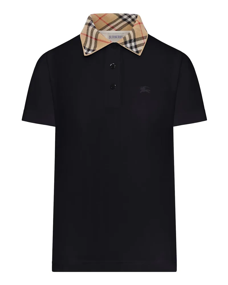 Burberry Poloshirt - Schwarz Schwarz