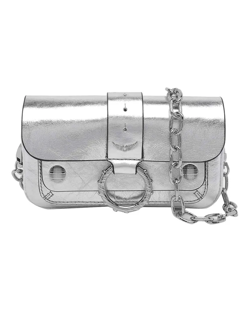 Zadig & Voltaire Umhängetasche - Silber Silber
