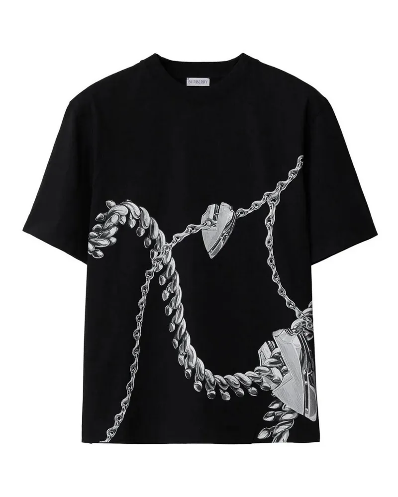 Burberry T-Shirt - Schwarz Schwarz