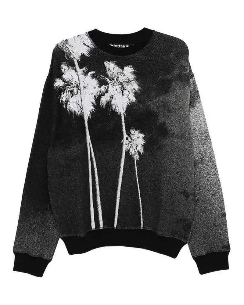 Palm Angels Rundhalspullover - Schwarz Schwarz