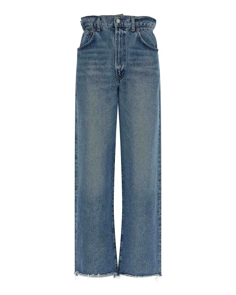 AGOLDE Straight Leg Jeans - Blau Blau