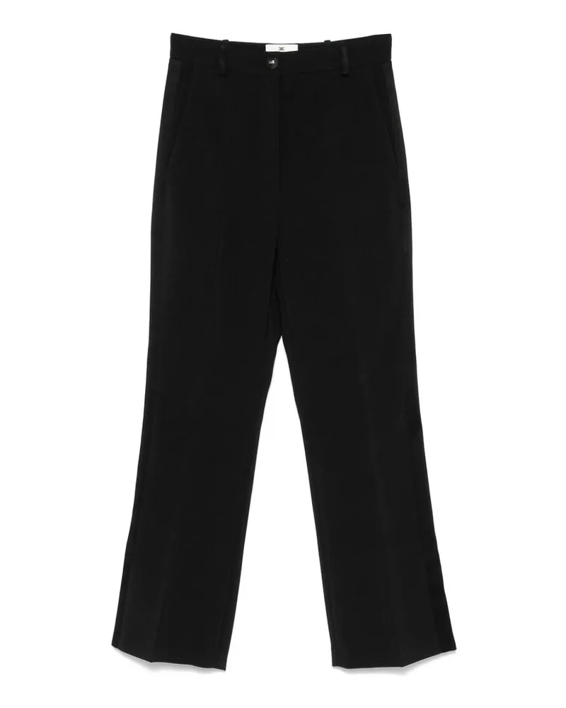 Elisabetta Franchi Schwarze Hose Schwarz