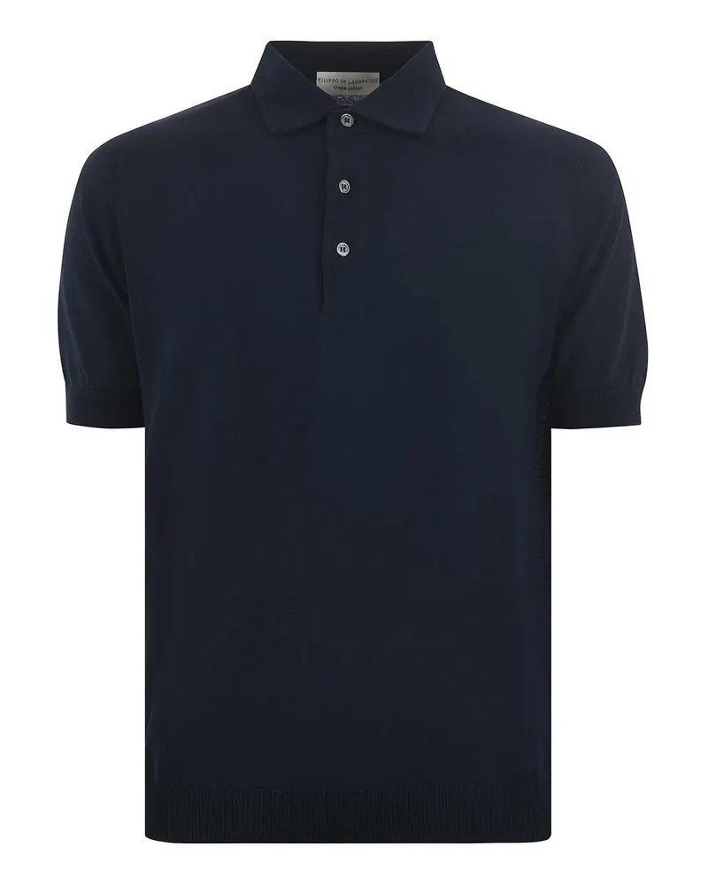 Filippo de Laurentiis Poloshirt - Blau Blau