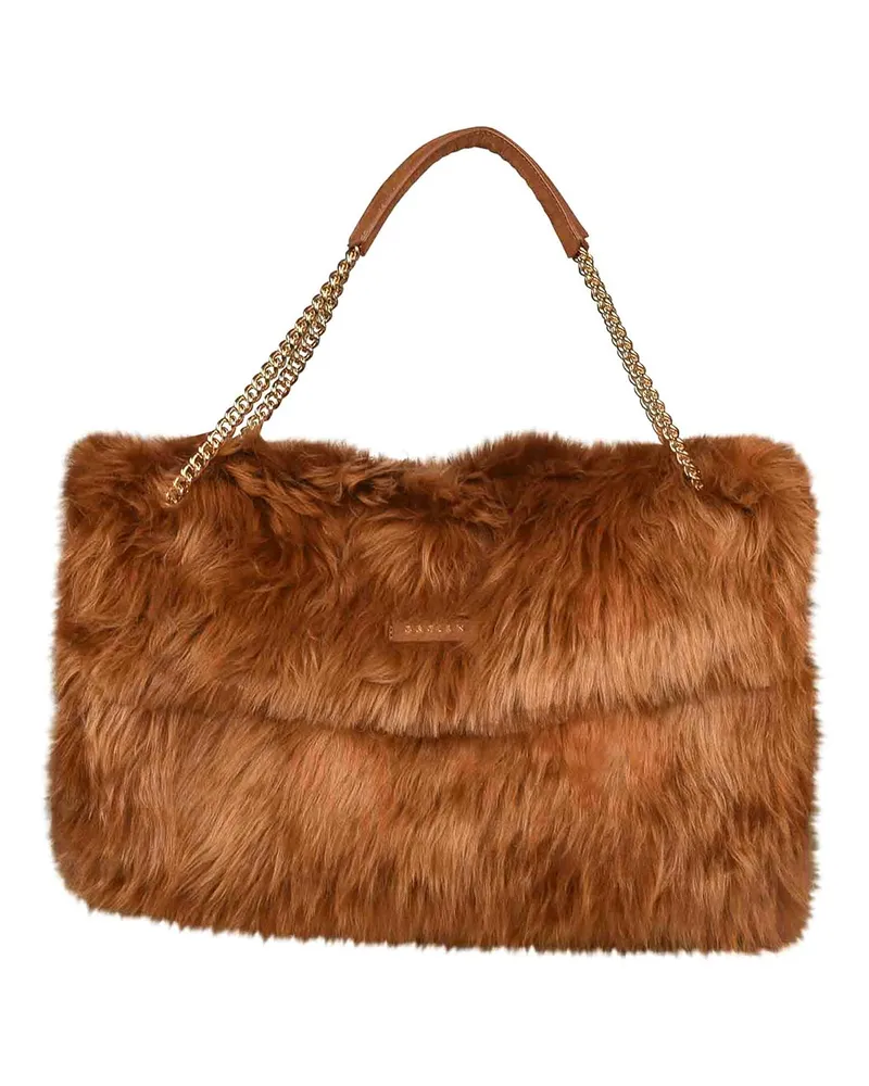 Orciani Schultertasche - Hellrot Hellrot