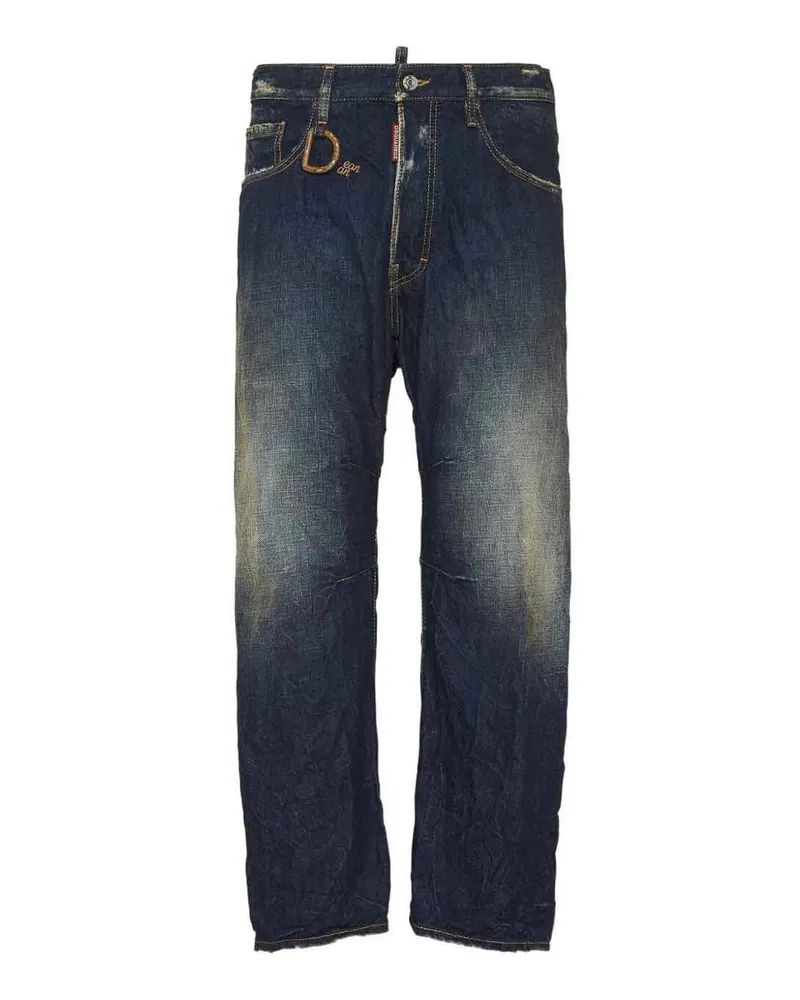 Dsquared2 Straight Leg Jeans - Dunkelblau Dunkelblau