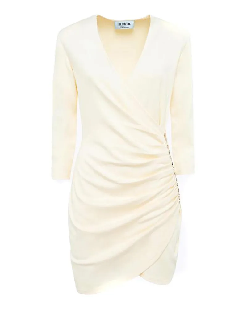 Blumarine Kurzes Kleid - Weiß Weiß