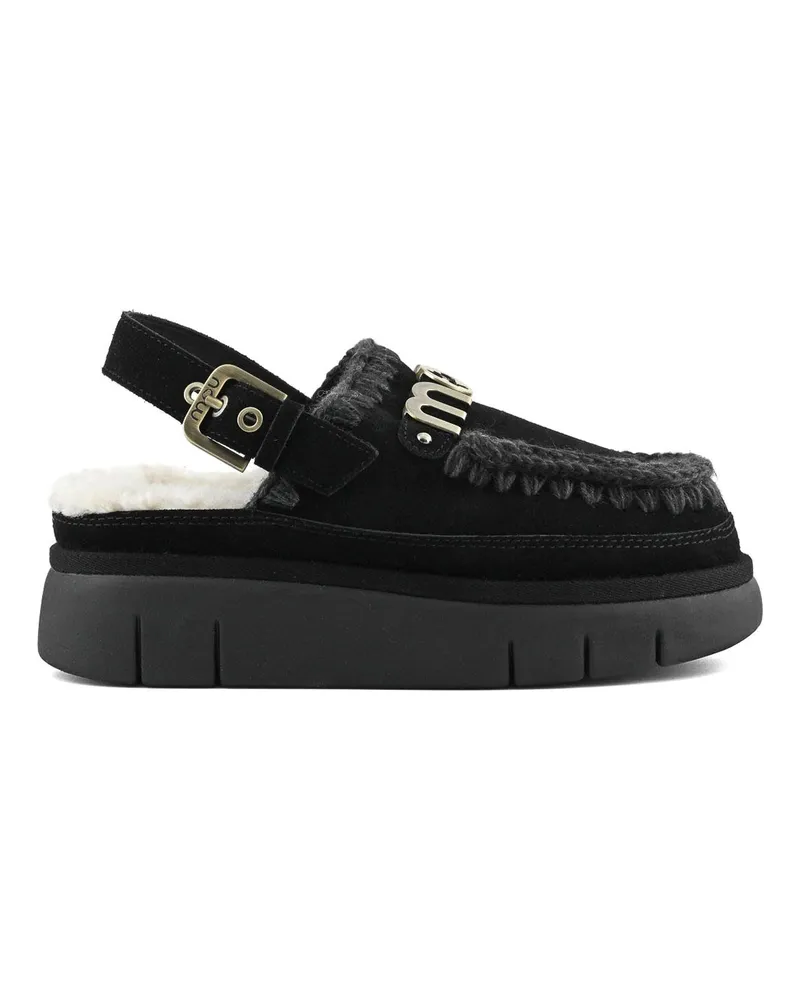 Mou Mules - Schwarz Schwarz