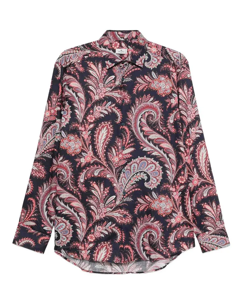 Etro Hemd - Grau Grau