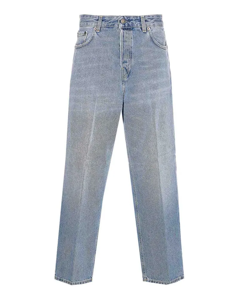 Haikure Straight Leg Jeans - Blau Blau