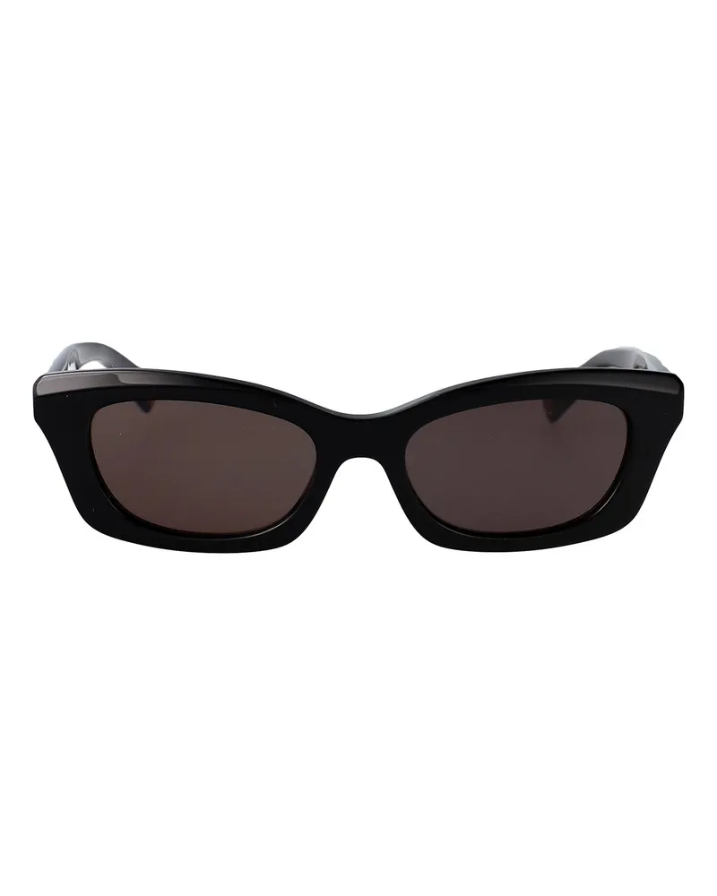 Alexander McQueen Sonnenbrille - Schwarz Schwarz