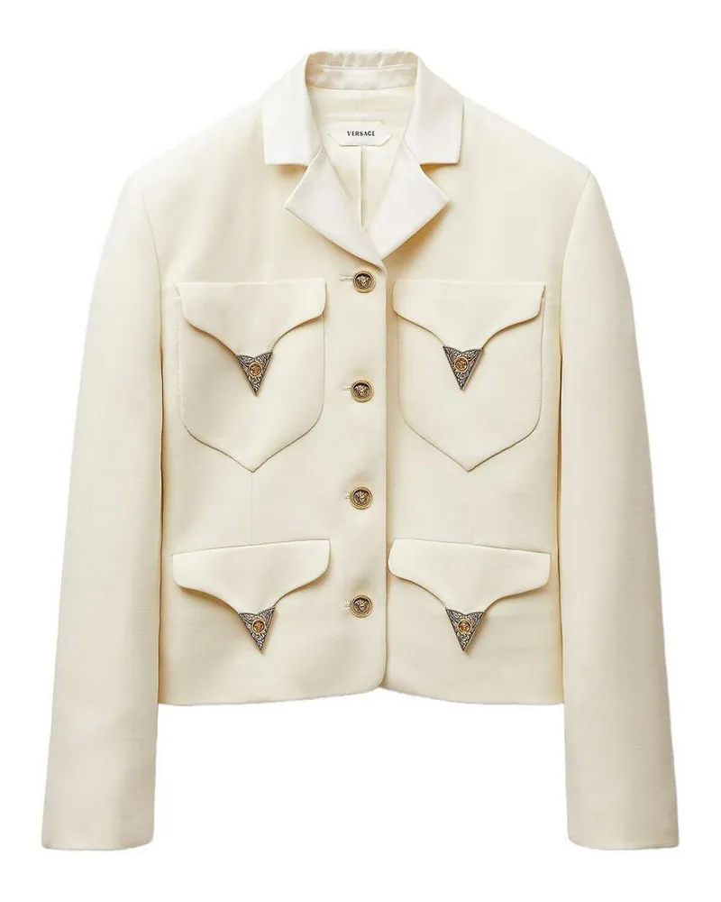 Versace Casualjacke - Creme Creme