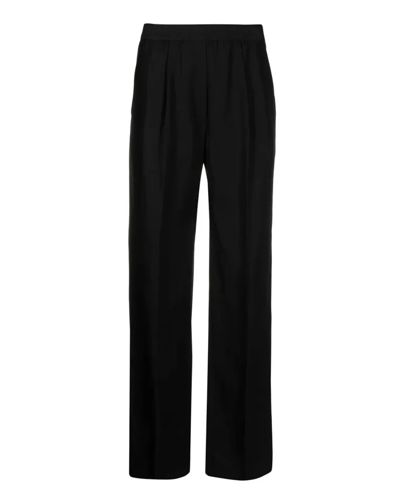Loulou Studio Casual Hose - Schwarz Schwarz