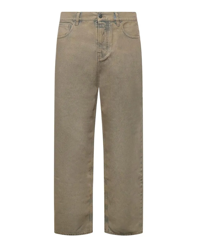 Amiri Straight Leg Jeans - Blau Blau